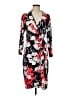 Liz Claiborne Print Red Cocktail Dress Size 8 - photo 1