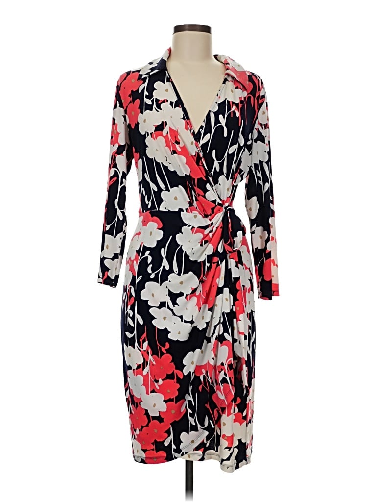 Pre-owned Liz Claiborne Cocktail Dress In Red
