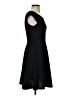 AGB Solid Black Casual Dress Size XS - photo 4