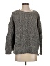 American Eagle Outfitters 100% Polyester Tweed Gray Pullover Sweater Size XS - photo 1