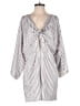 Unbranded Stripes Gray Romper Size M (estimated) - photo 1