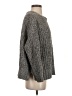 American Eagle Outfitters 100% Polyester Tweed Gray Pullover Sweater Size XS - photo 4