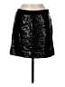 Apostrophe 100% Nylon Metallic Black Formal Skirt Size M - photo 1