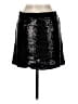 Apostrophe 100% Nylon Metallic Black Formal Skirt Size M - photo 2