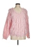 Unbranded 100% Polyester Pink Cardigan Size M - photo 1