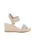 Mia Ivory Tan Wedges Size 9 1/2 - photo 1