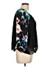 Nicole Miller Artelier 100% Silk Black Blouse Size L - photo 4