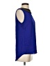 Milly Blue Sleeveless Top Size 4 - photo 4
