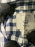 Lands' End 100% Baumwolle Checkered-gingham Blue Long Sleeve Button-Down Shirt Size M (kids) - photo 3
