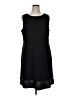 Elle Solid Black Casual Dress Size 1X - photo 1