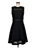Parker Solid Black Cocktail Dress Size M - photo 1