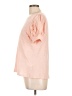 Amaryllis 100% Cotton Pink Short Sleeve Top Size L - photo 5
