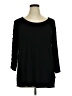Rio & Rian Black 3/4 Sleeve Top Size 1X - photo 1