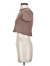 PS/LA 100% Cotton Brown Short Sleeve Turtleneck Size S - photo 5