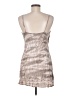 Olivaceous Tie-dye Tan Cocktail Dress Size M - photo 2