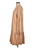 Unbranded Solid Tan Casual Dress Size L - photo 5