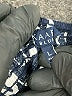 Kaari Blue Hearts Blue Romper Size L - photo 5
