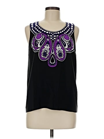 Tibi Sleeveless Silk Top (view 1)