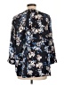 Lila Rose Floral Black 3/4 Sleeve Blouse Size L - photo 2