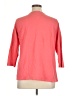 Talbots 100% Cotton Orange 3/4 Sleeve Top Size 1X - photo 2