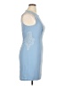 Darling 100% Polyester Solid Blue Cocktail Dress Size XL - photo 4