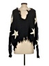 Unbranded 100% Acrylic Stars Black Pullover Sweater Size S - photo 2