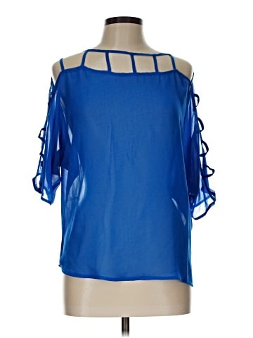 Dots 3/4 Sleeve Blouse (view 1)