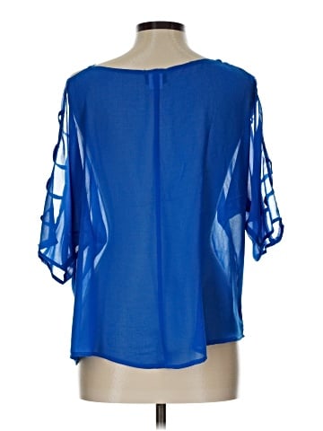 Dots 3/4 Sleeve Blouse (view 2)