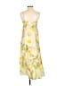 Unbranded Tropical Floral Yellow Cocktail Dress Size 5X (estimated) - photo 2