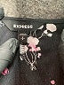 Express 100% Rayon Floral Black Cocktail Dress Size S - photo 7