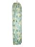 ACOA collection 100% Polyester Floral Green Casual Pants Size S - photo 4