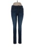 Express Outlet Solid Blue Jeans Size 10 - photo 1