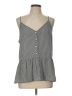 Ann Taylor LOFT Outlet 100% Polyester Gray Sleeveless Blouse Size L - photo 1