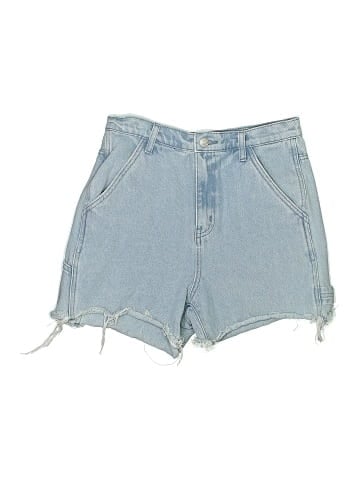 Simple Society Denim Shorts (view 1)