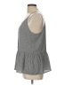 Ann Taylor LOFT Outlet 100% Polyester Gray Sleeveless Blouse Size L - photo 5