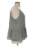 Ann Taylor LOFT Outlet 100% Polyester Gray Sleeveless Blouse Size L - photo 4