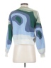Shein Color Block Blue Pullover Sweater Size XXS - photo 2