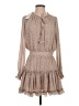 Assorted Brands 100% Polyester Tweed Tan Casual Dress Size S - photo 1