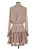 Assorted Brands 100% Polyester Tweed Tan Casual Dress Size S - photo 2