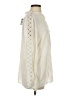 Express Outlet 100% Rayon Ivory Long Sleeve Blouse Size S - photo 4