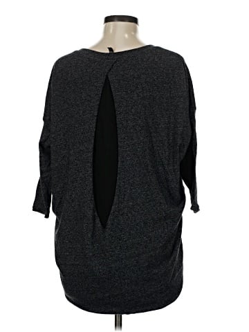 Lapis 3/4 Sleeve Top (view 2)