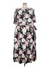 Kasper Floral Gray Casual Dress Size 24W - photo 1