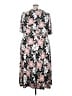 Kasper Floral Gray Casual Dress Size 24W - photo 2
