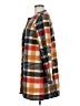Cynthia Rowley Plaid Orange Coat Size M - photo 5