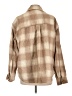 American Eagle Outfitters Plaid Brown Coat Size L - photo 2