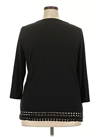 Talbots Outlet 3/4 Sleeve T-Shirt (view 2)