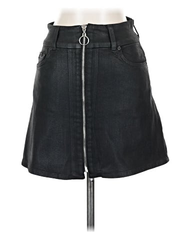 7 For All Mankind Faux Leather Skirt (view 1)