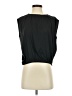 Ann Taylor LOFT 100% Polyester Black Sleeveless Blouse Size S (petite) - photo 1