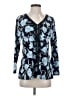 Jason Wu Blue Long Sleeve Blouse Size XS - photo 1