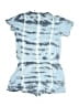 Splendid 100% Rayon Tie-dye Blue Dress Size 6X - photo 2